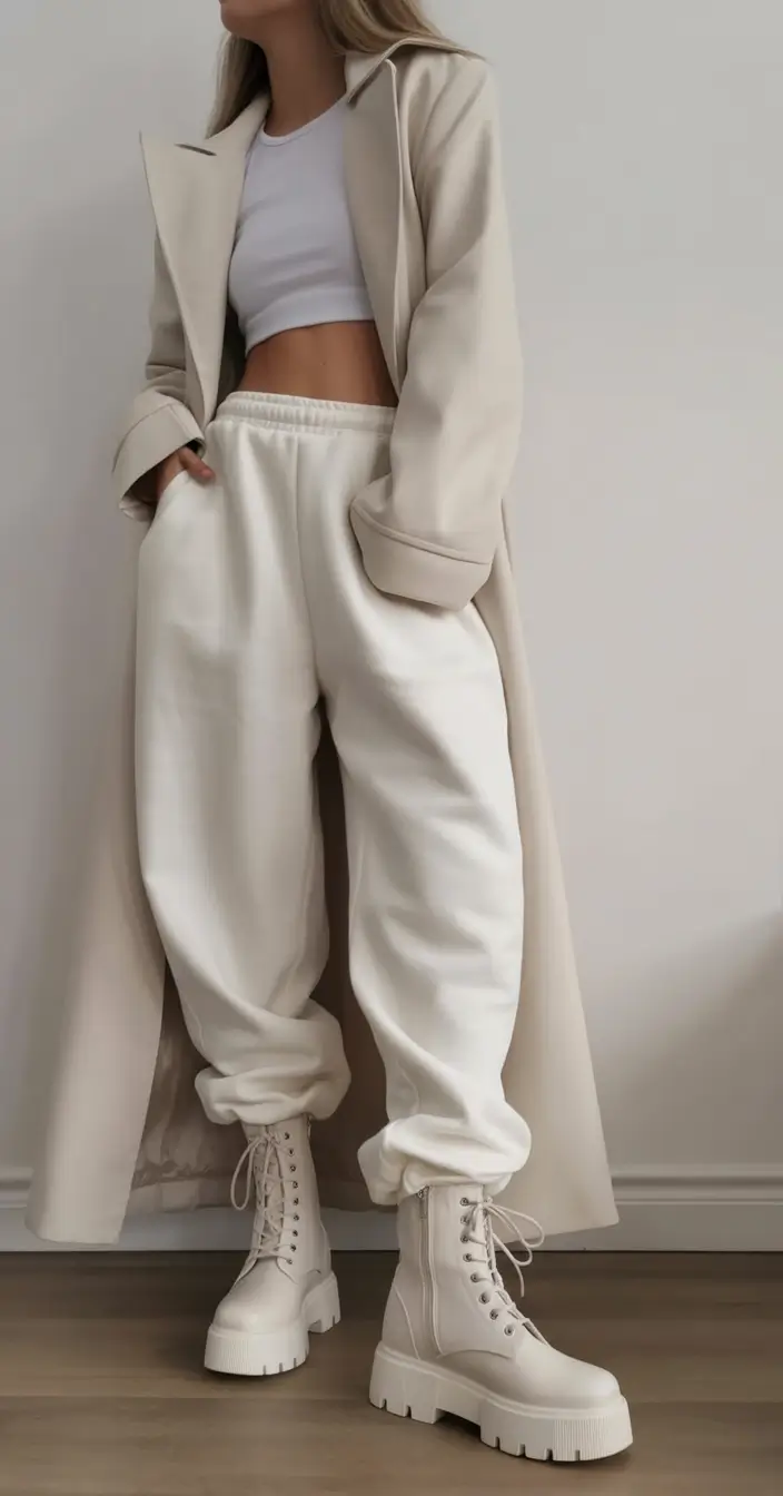 new fall fashion clothes Modern Utility in Winter White