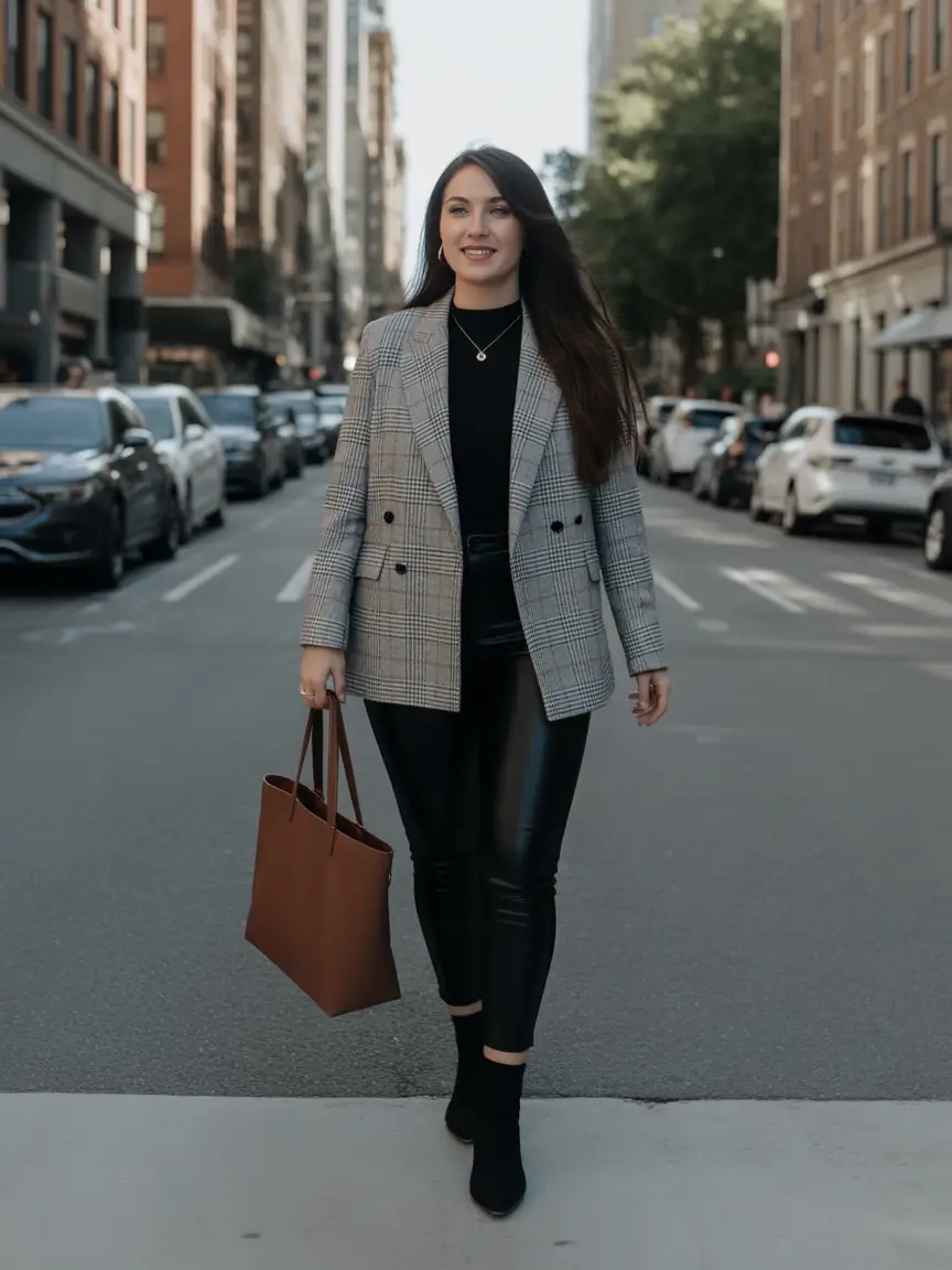 fall-office-outfits-for-women-2025-Polished-Rebel-with-a-Plaid-Twist