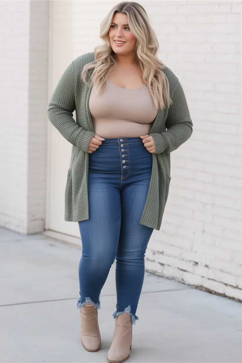 plus size fall fashion </p>
<h2>Cozy Neutrals Meet Everyday Cool</h2>
<p>