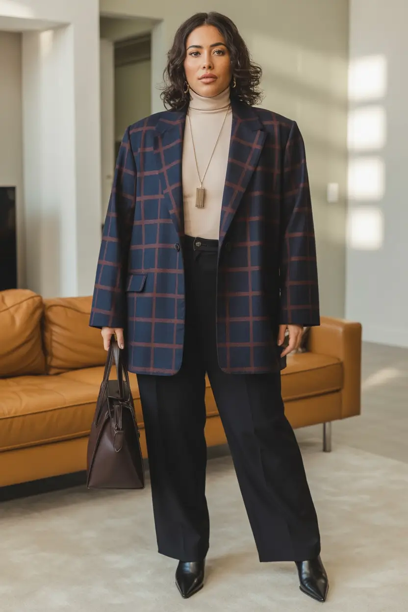 plus size fall fashion </p>
<h2>Bold Blazer Energy for the Office & Beyond</h2>
<p>