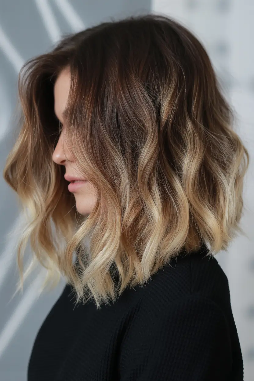 September hair color Rooty Blonde Melt