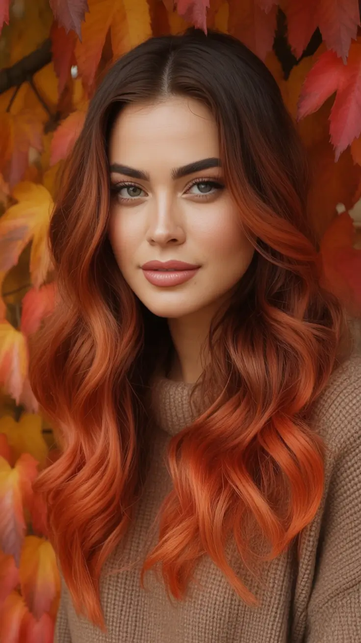 September hair color Spiced Maple Fade
