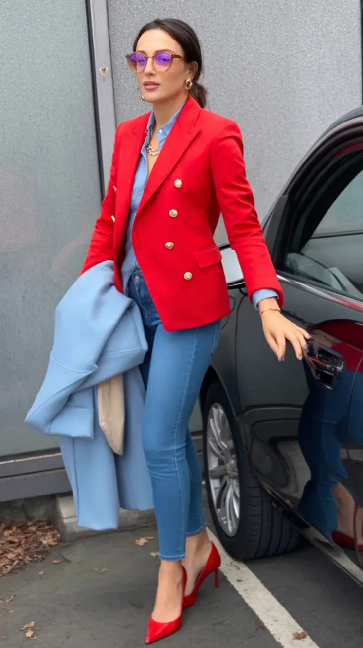 fall-outfits-for-women-over-40-Color-Block-Boldness-with-French-Flair