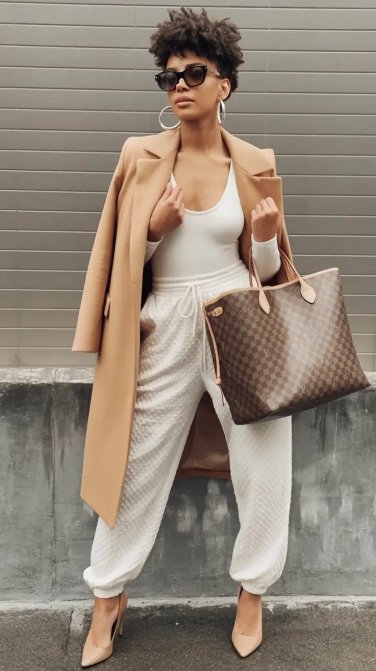 NYC fall outfits Off-Duty Luxe with a Structured Twist