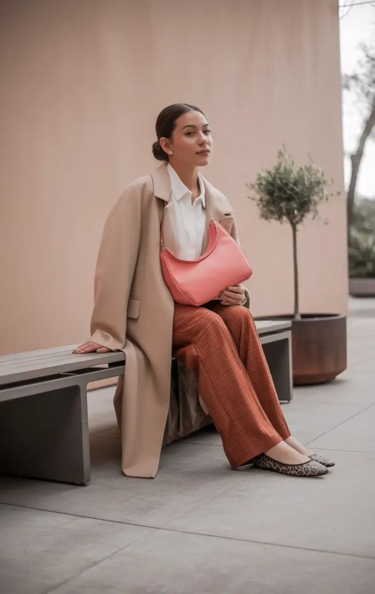 fall-outfits-for-school-Smart-Casual-With-a-Hint-of-Coral