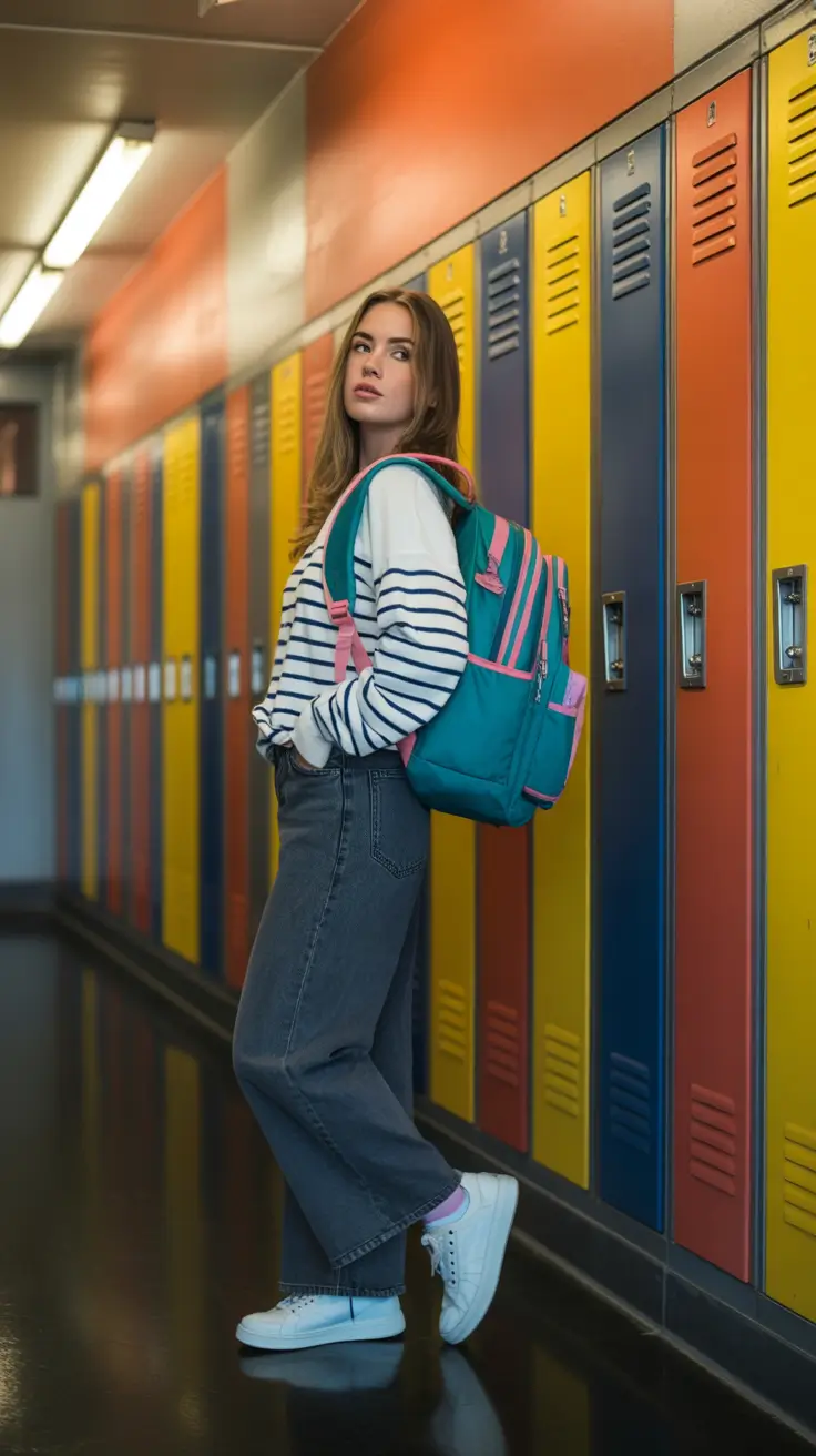 fall-outfits-for-school-Striped-Simplicity-for-a-Chill-School-Day