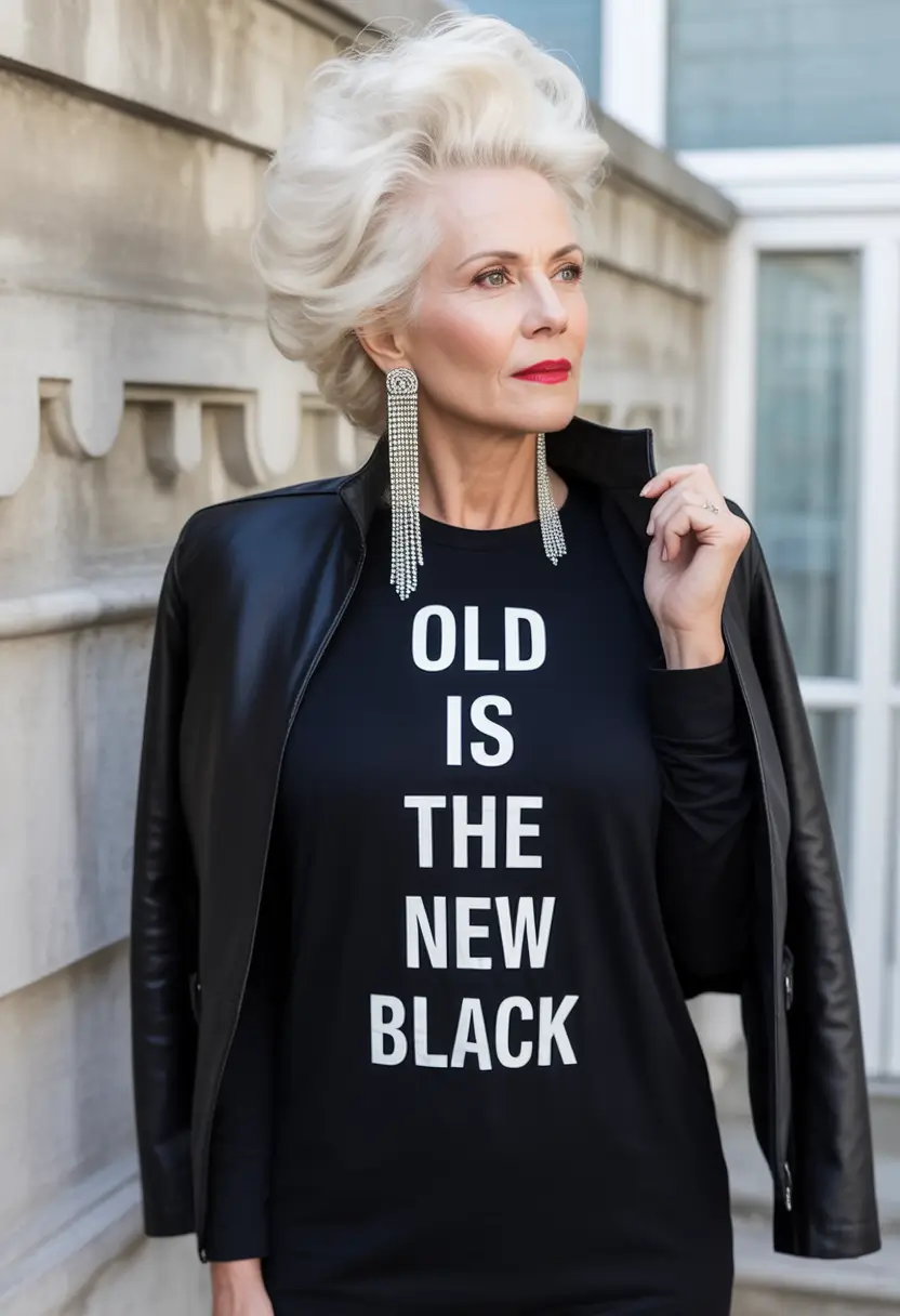 Fall hairstyles for women over 50 Voluminous Glam Waves