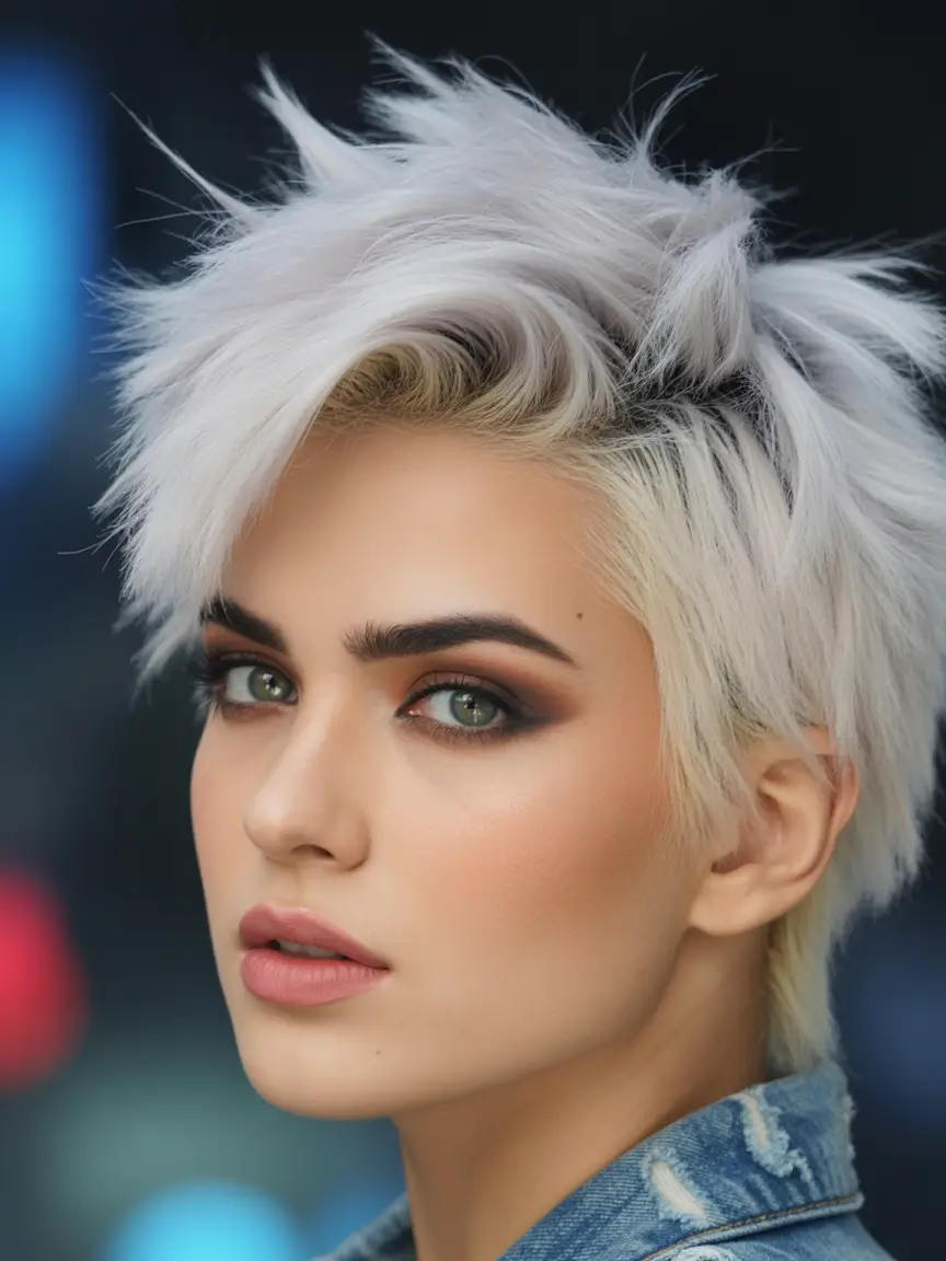 Jellyfish Fall haircut with bangs