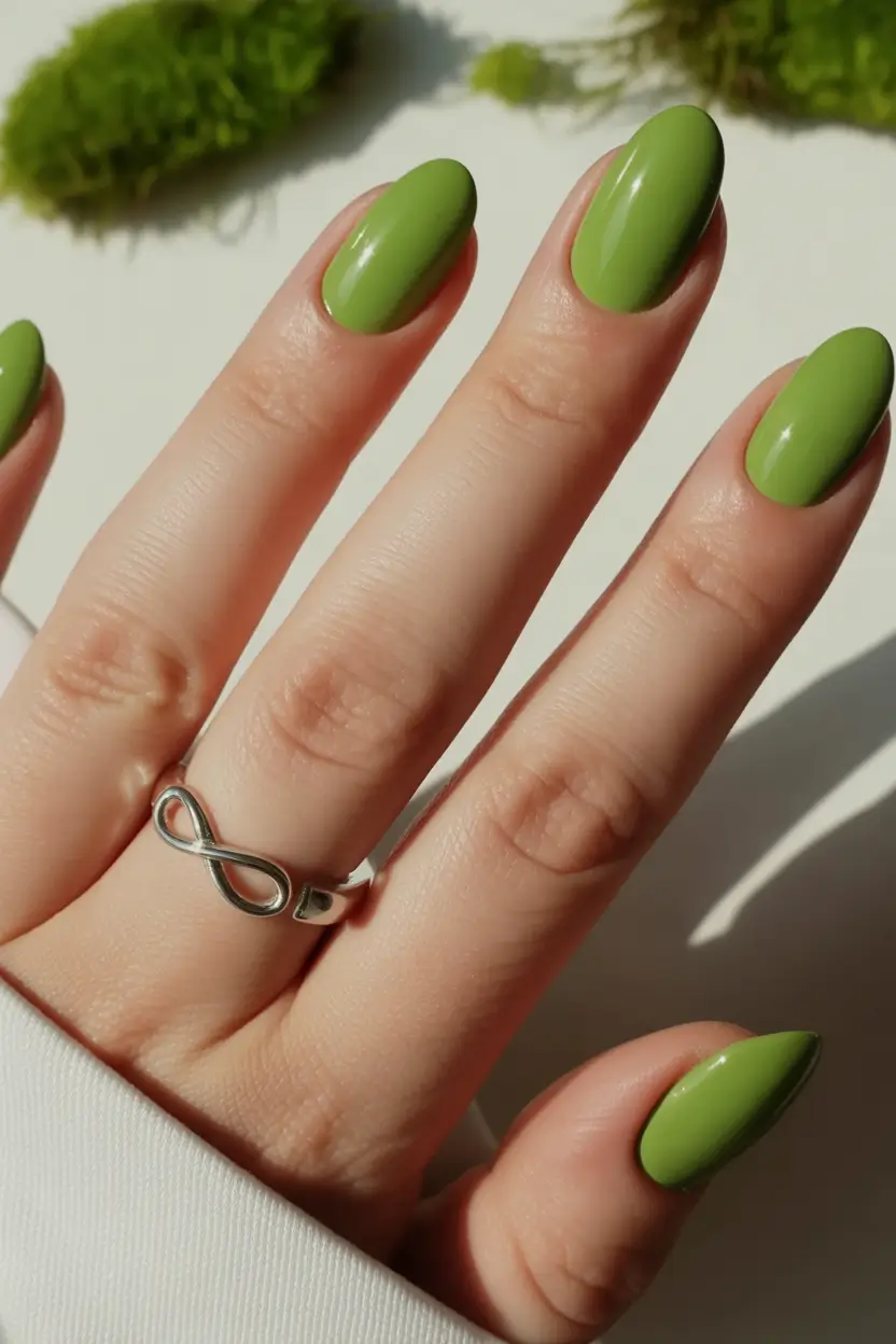 Popular Fall Nail Colors Fresh Apple Green