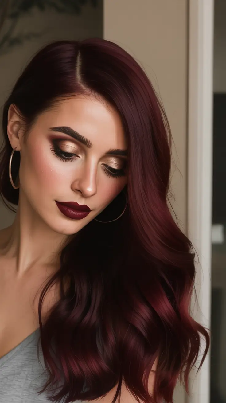 Deep Burgundy Tones for Fall 2025 Hairstyles That Redefine Autumn Style