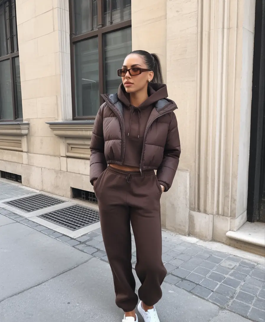 everyday fall outfits Monochrome Mocha for Chill Confidence