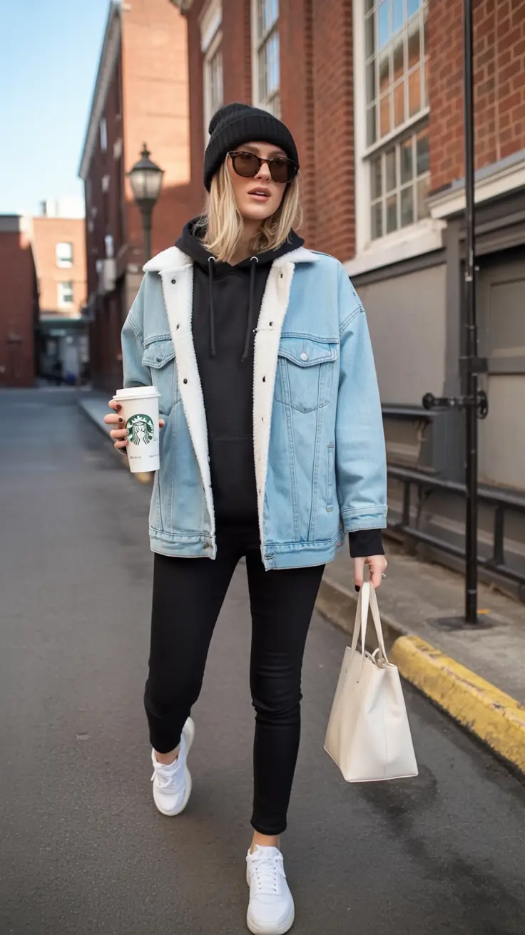 everyday fall outfits Off-Duty Cool Girl Layers