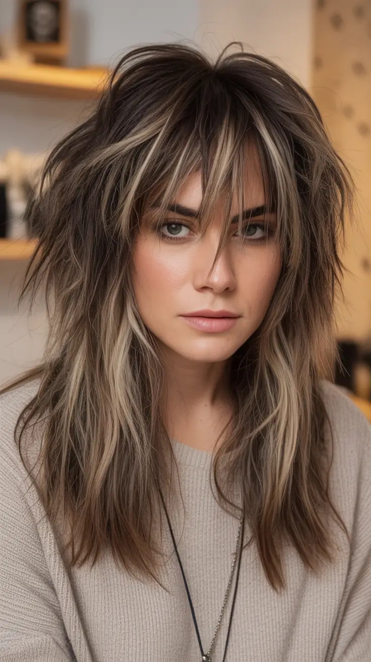 2025 thick hair Layered Rock & Roll Softness