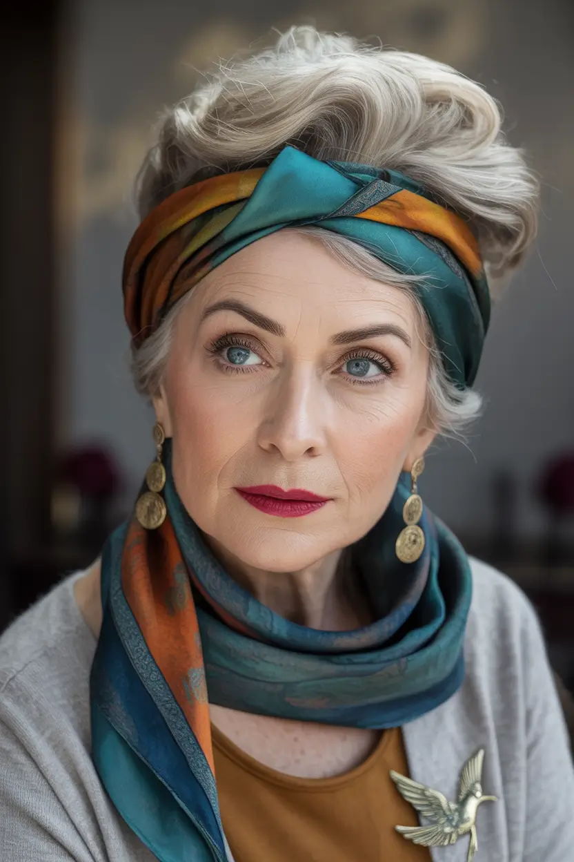 Headband Chic with Volume Fall 2025 Hairstyles