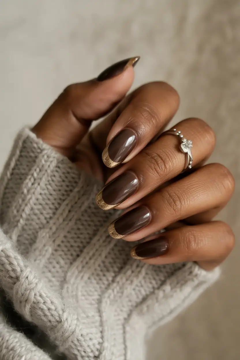 26 Fall Nail Colors for Dark Skin 2025 – Top Picks for Elegant & Classy Women