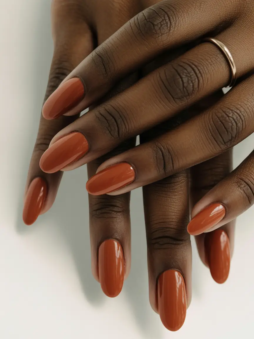26 Fall Nail Colors for Dark Skin 2025 – Top Picks for Elegant & Classy Women