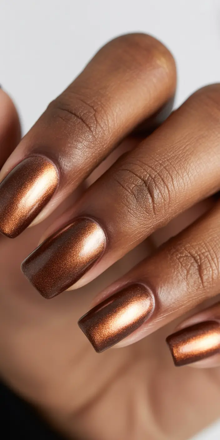 26 Fall Nail Colors for Dark Skin 2025 – Top Picks for Elegant & Classy Women