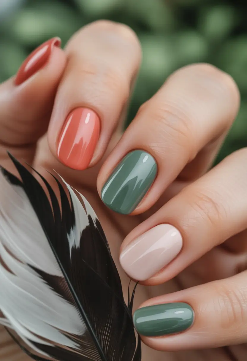 Fall nail colors for fair skin Autumn Tones Mix & Match