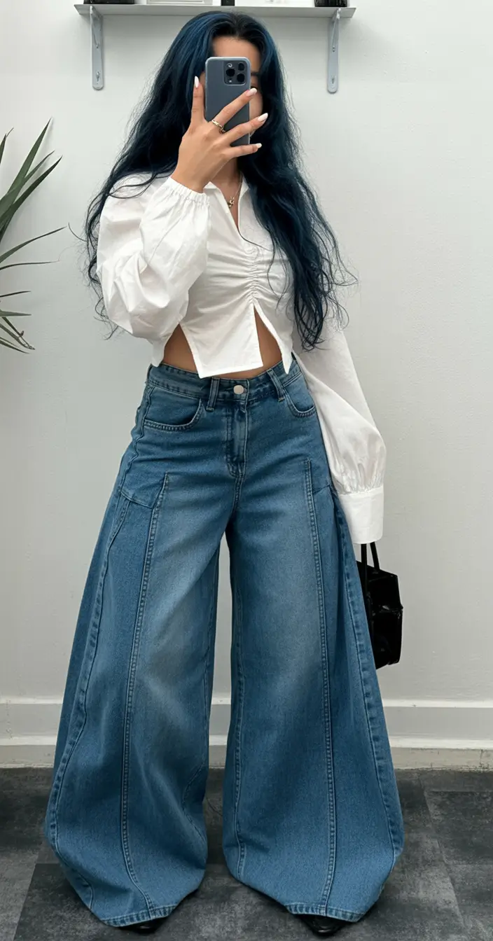 fall outfits latina women - cute ideas 2025 Volume Meets Vintage Vibes