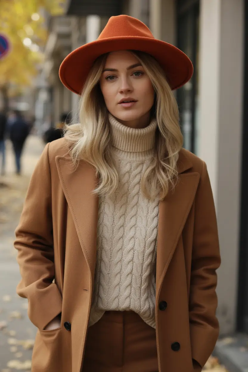 Fall hairstyles for women over 40 Street-Chic Medium Waves