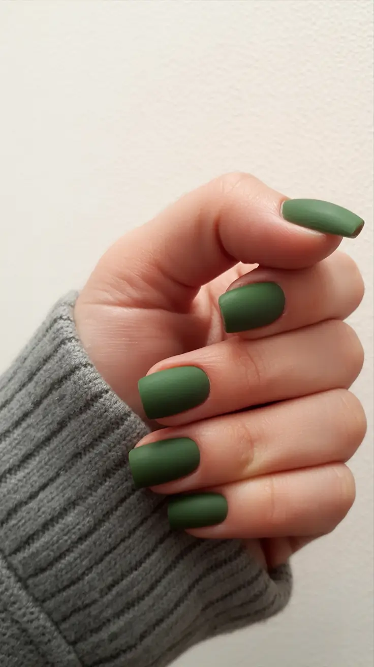 designs autumn green Muted Forest Matte: The Ultimate Calm