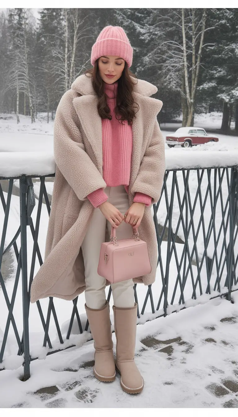 cute winter outfits Pink Frost Inspiration