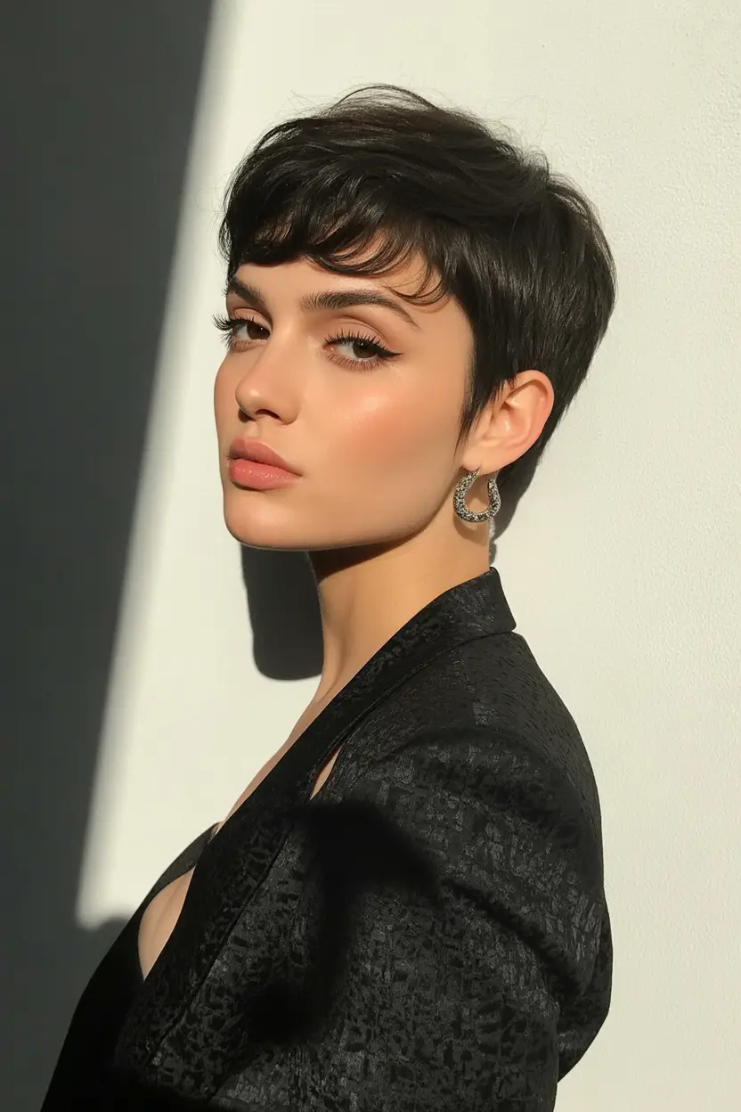 fall and winter haircuts French-Inspired Cropped Cut