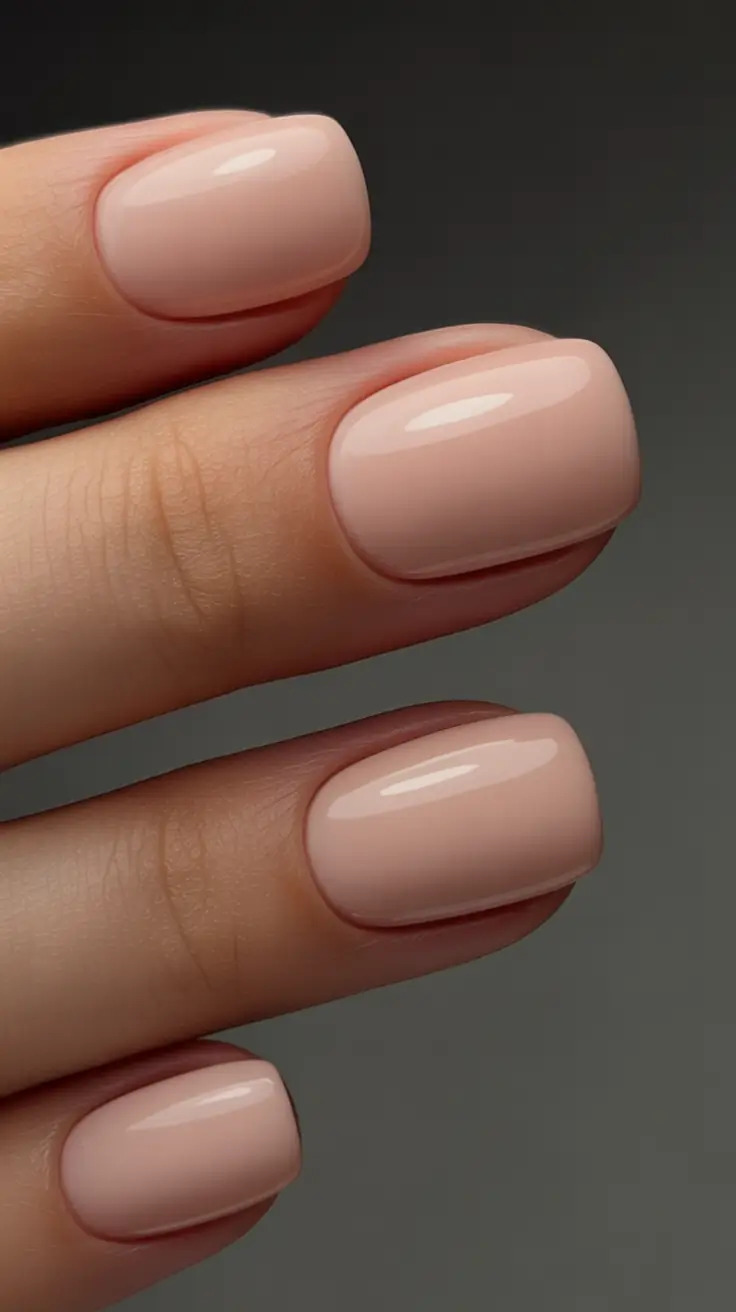 fall/winter nails color Classic Nude Perfection