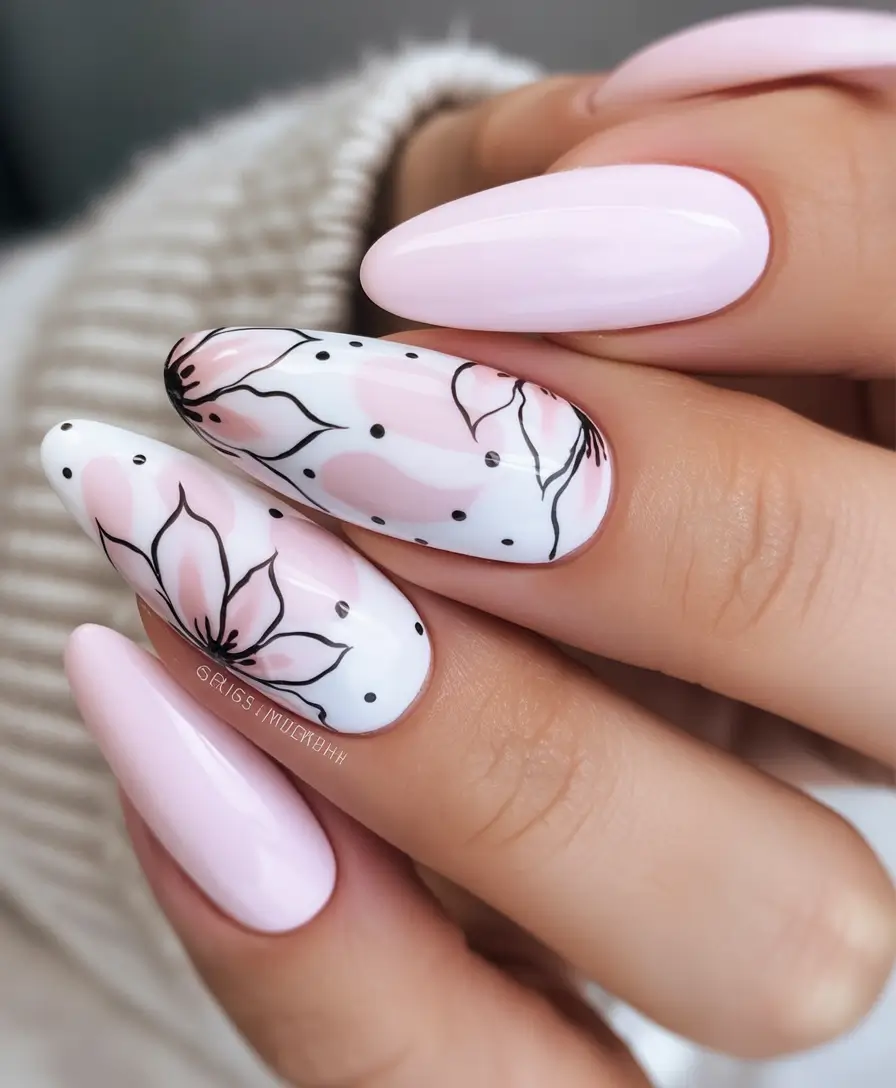 October-nails-design-Whimsical-Petals