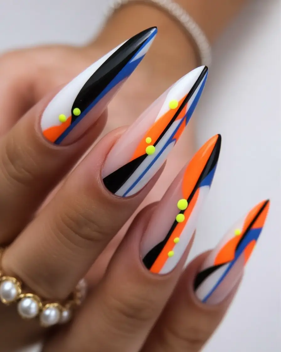 October-nails-design-Electric-Street-Energy