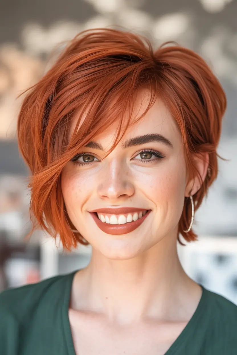October haircuts Playful Copper Pixie-Bob