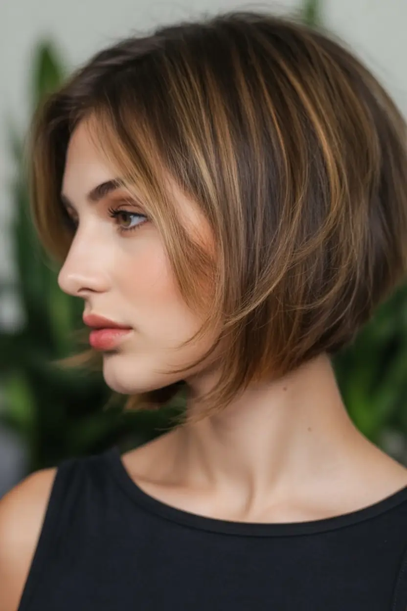 October haircuts Refined Rounded Bob