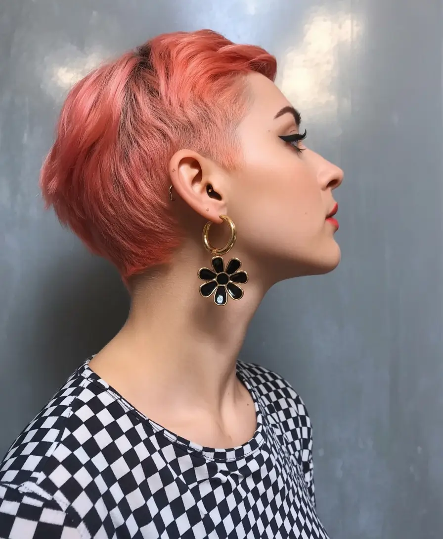 short winter haircuts Soft Coral Pixie