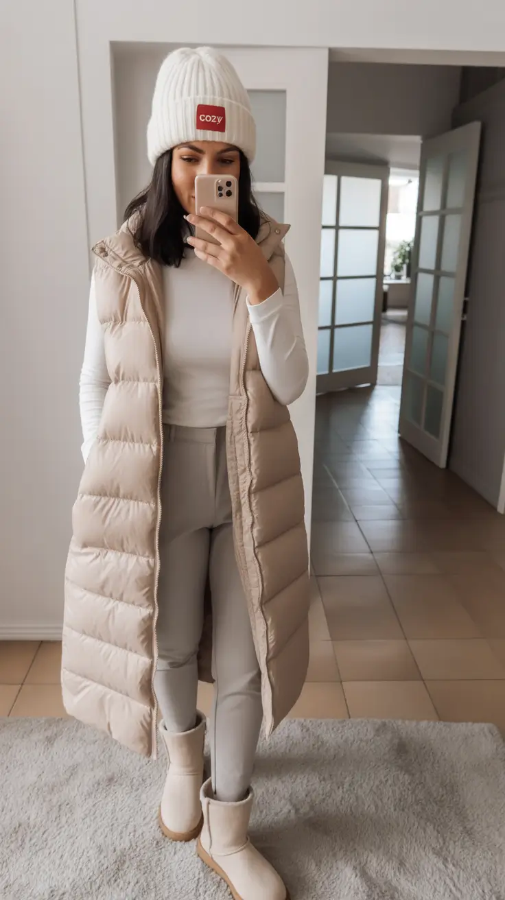 uggs outfit Neutral Minimalism at Its Best