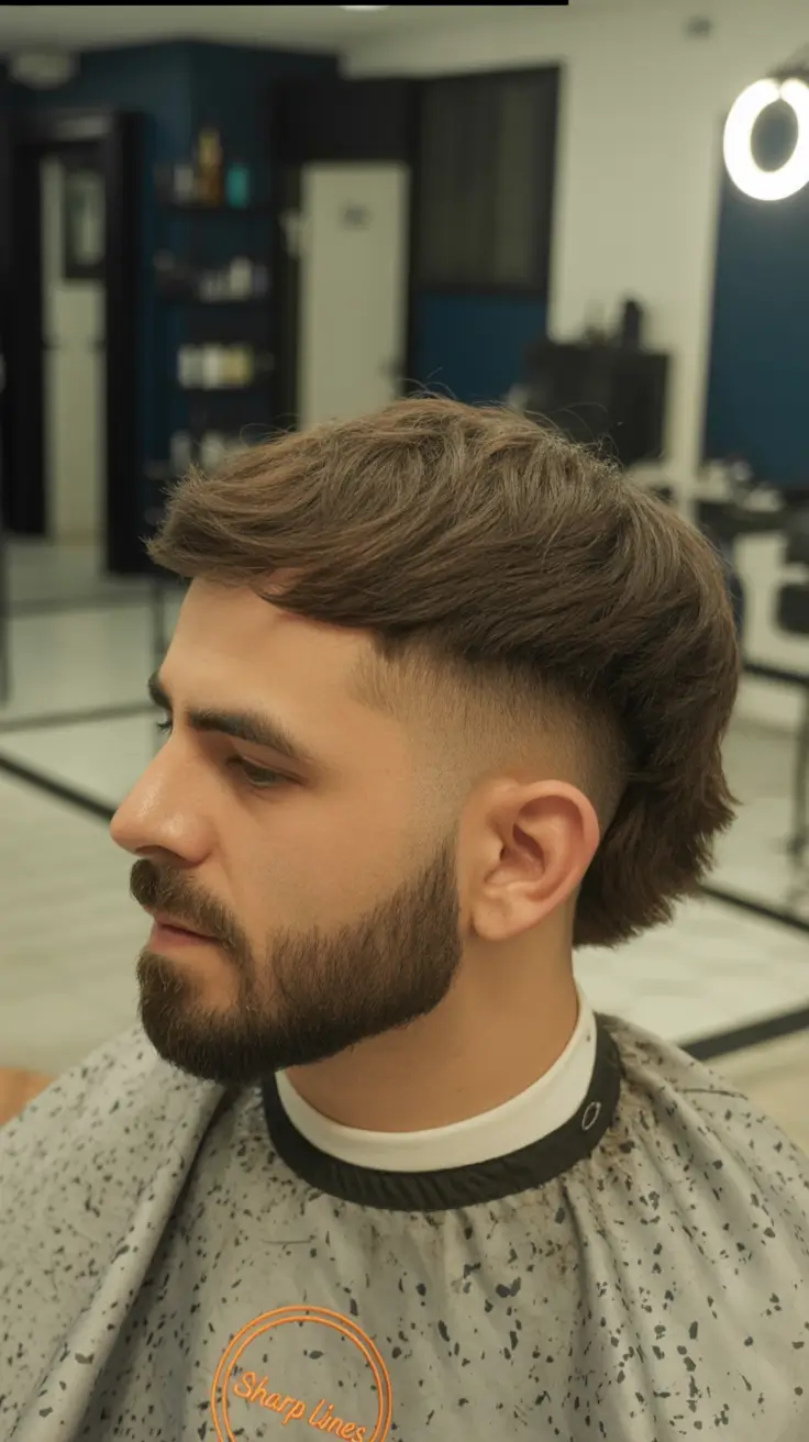 winter haircuts for men Modern Mullet Arc