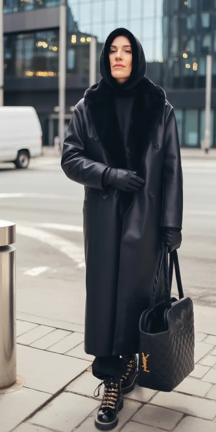 winter outfits cold Urban Noir Power