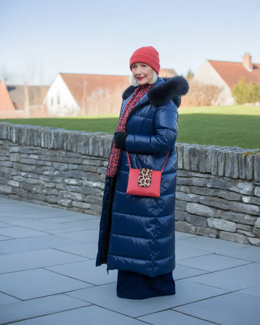 winter outfits over 50 Bright Pops of Color in a Puffy Statement