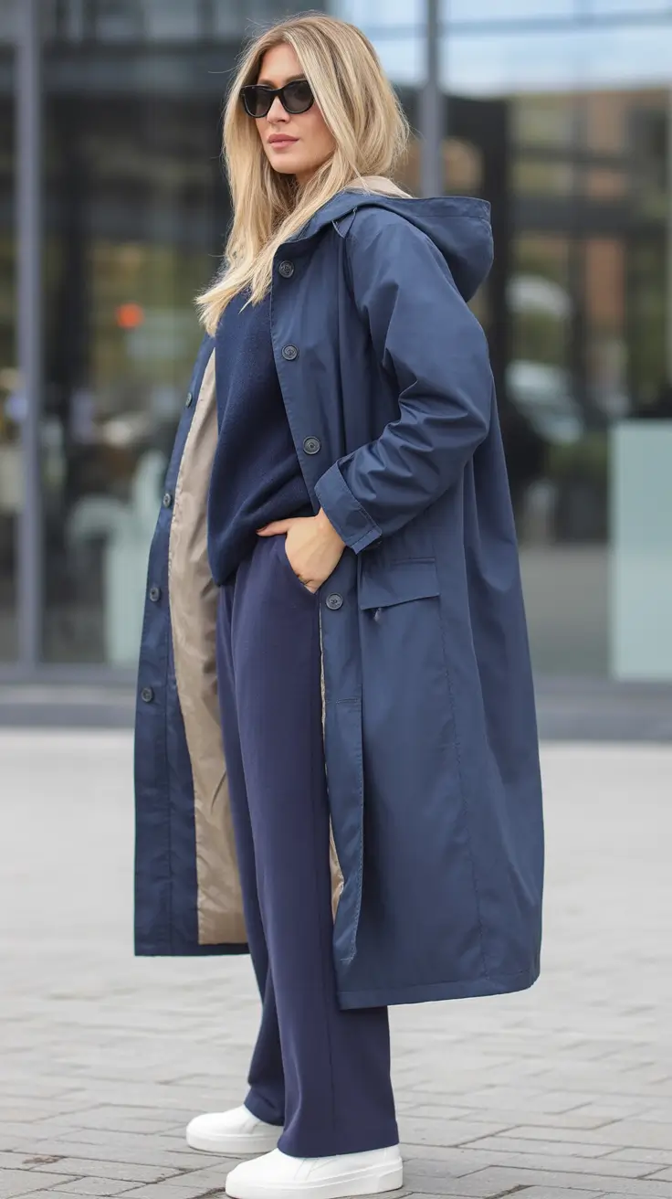 winter outfits Navy Tones for Urban Cool