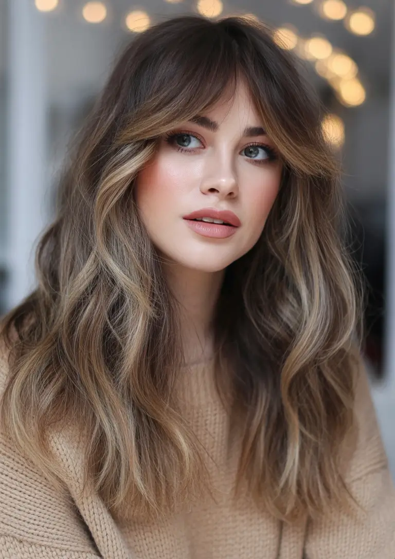 christmas hairstyles Soft Balayage Volume