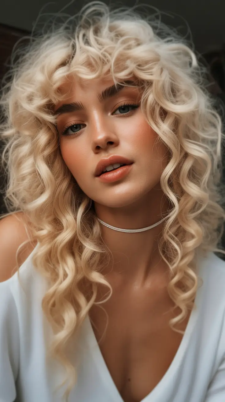 christmas hairstyles Winter Halo Curls