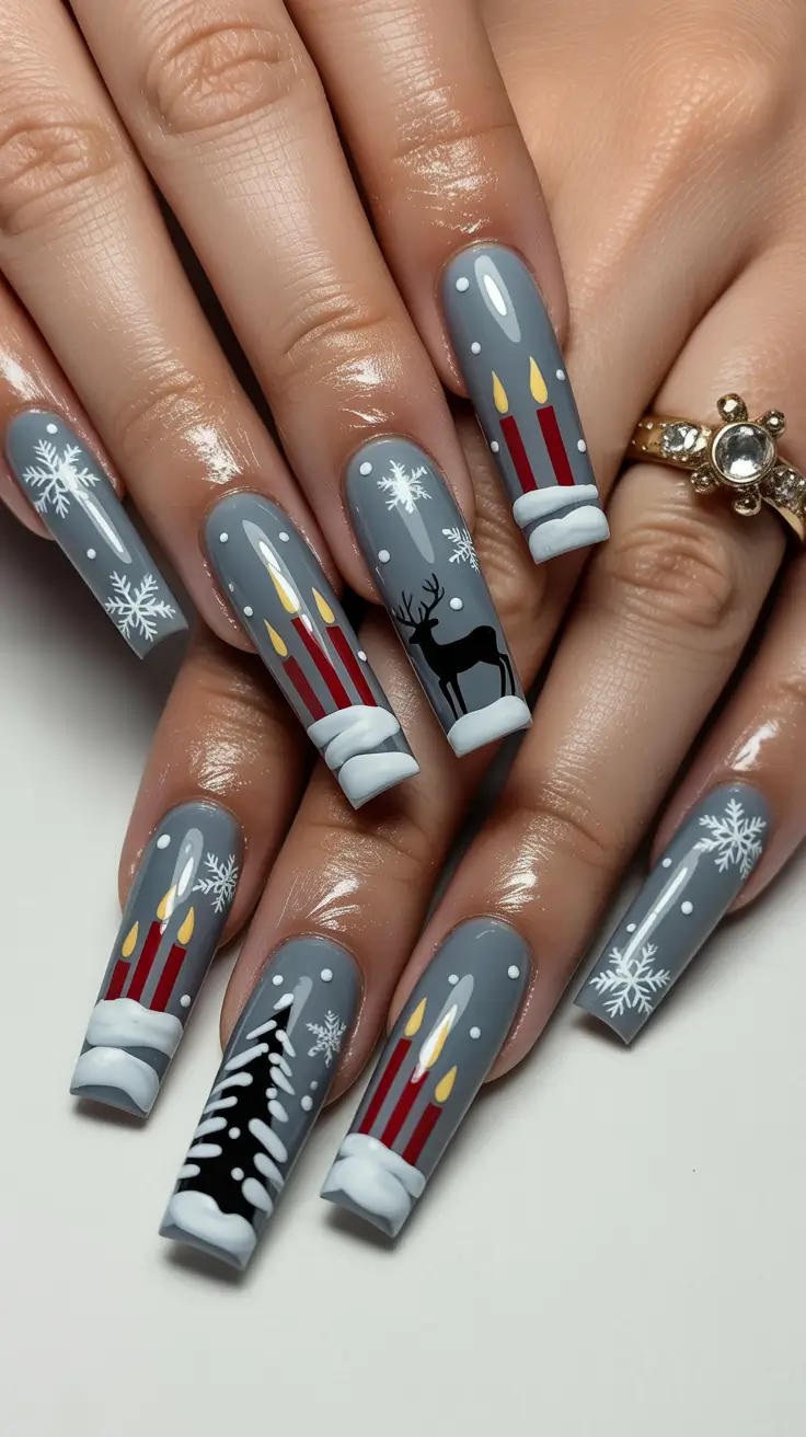 christmas-nail-design-Nordic-Winter-Tale