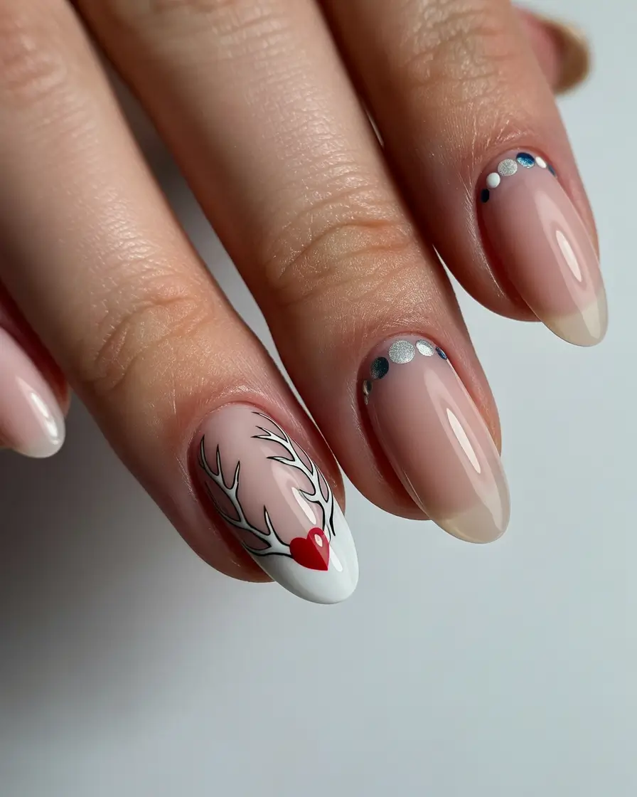 christmas-nail-design-Heart-of-the-Reindeer