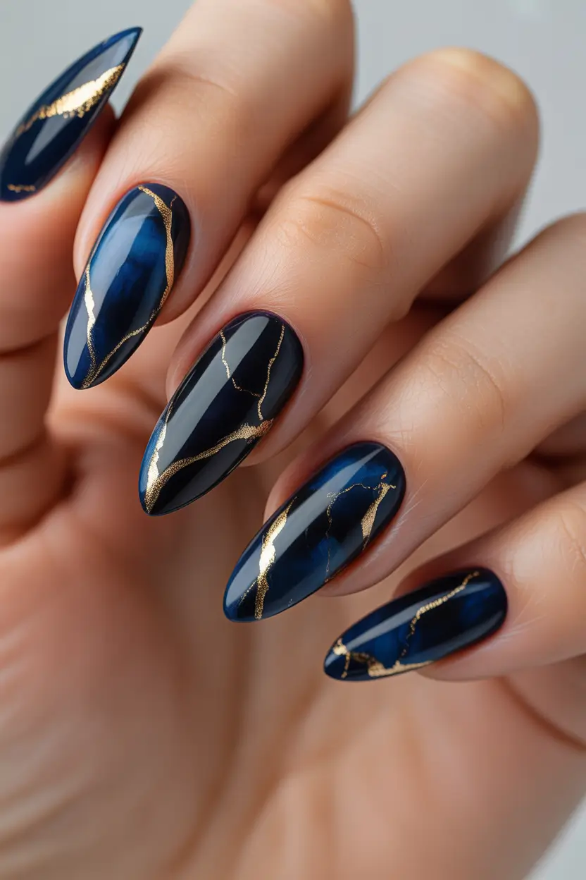 christmas-nails-acrylic-Midnight-Luxe