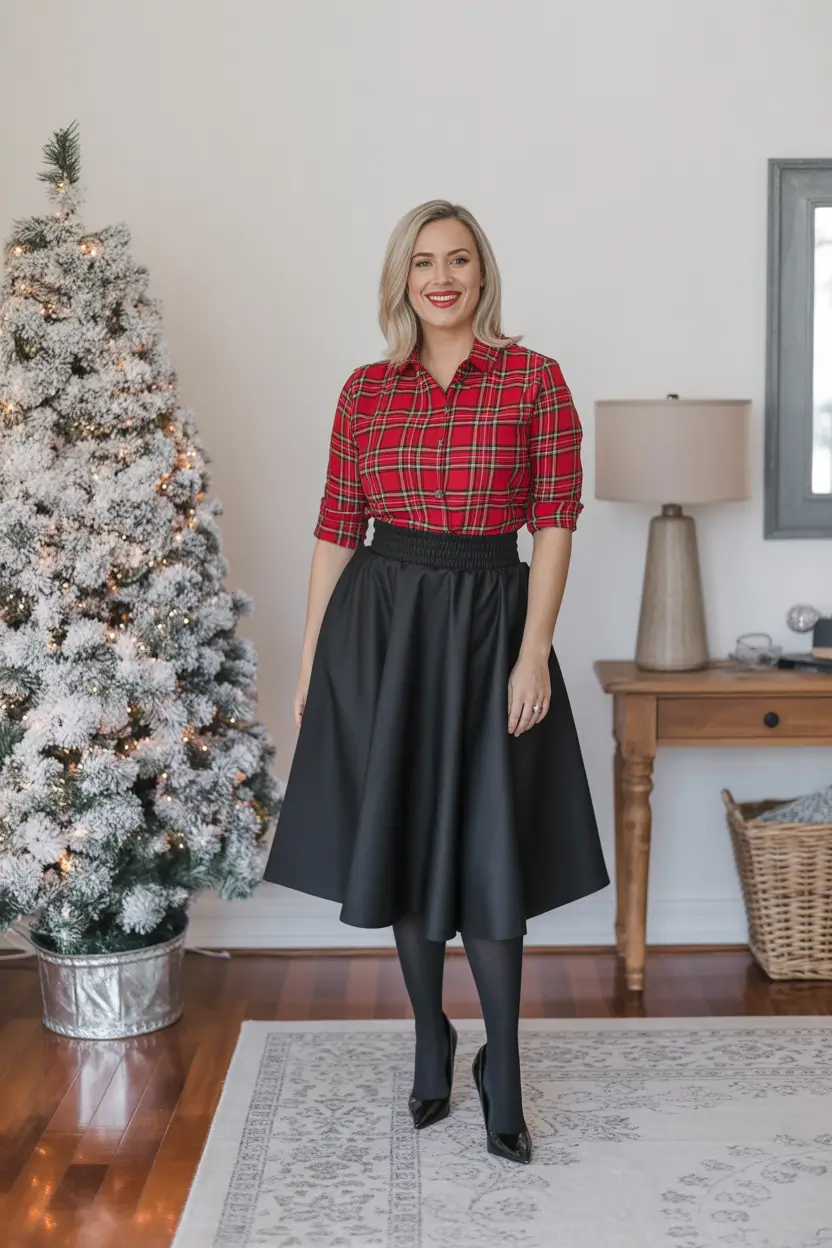 christmas outfit Classic Plaid Perfection