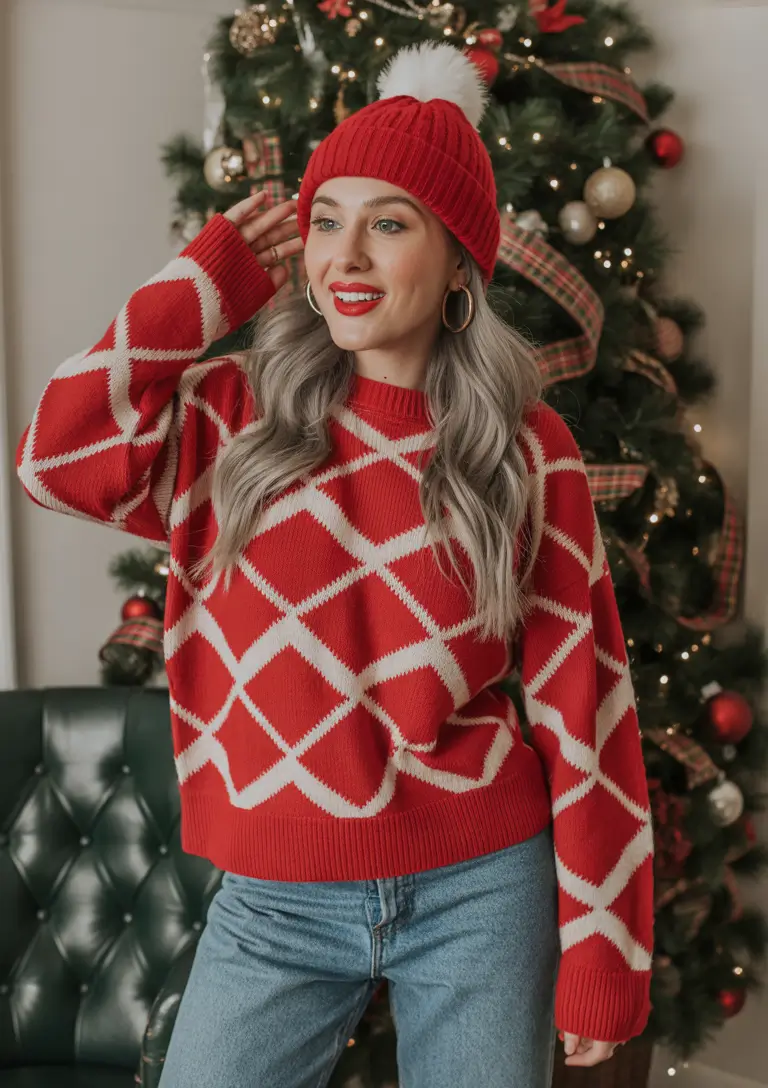 christmas outfit Modern Retro Cheer