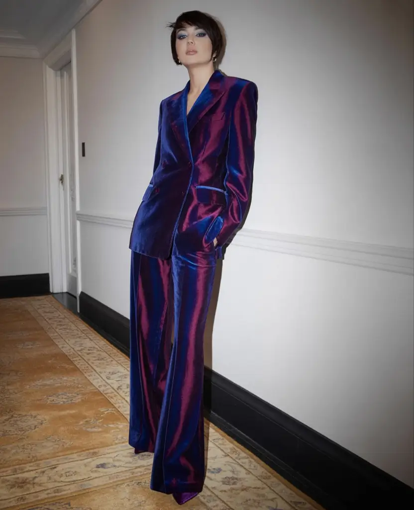 christmas party outfits Velvet Midnight Power