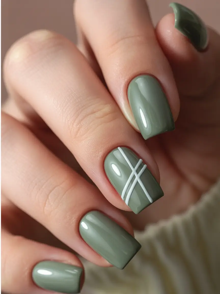 Dip Nail Ideas Sage Simplicity