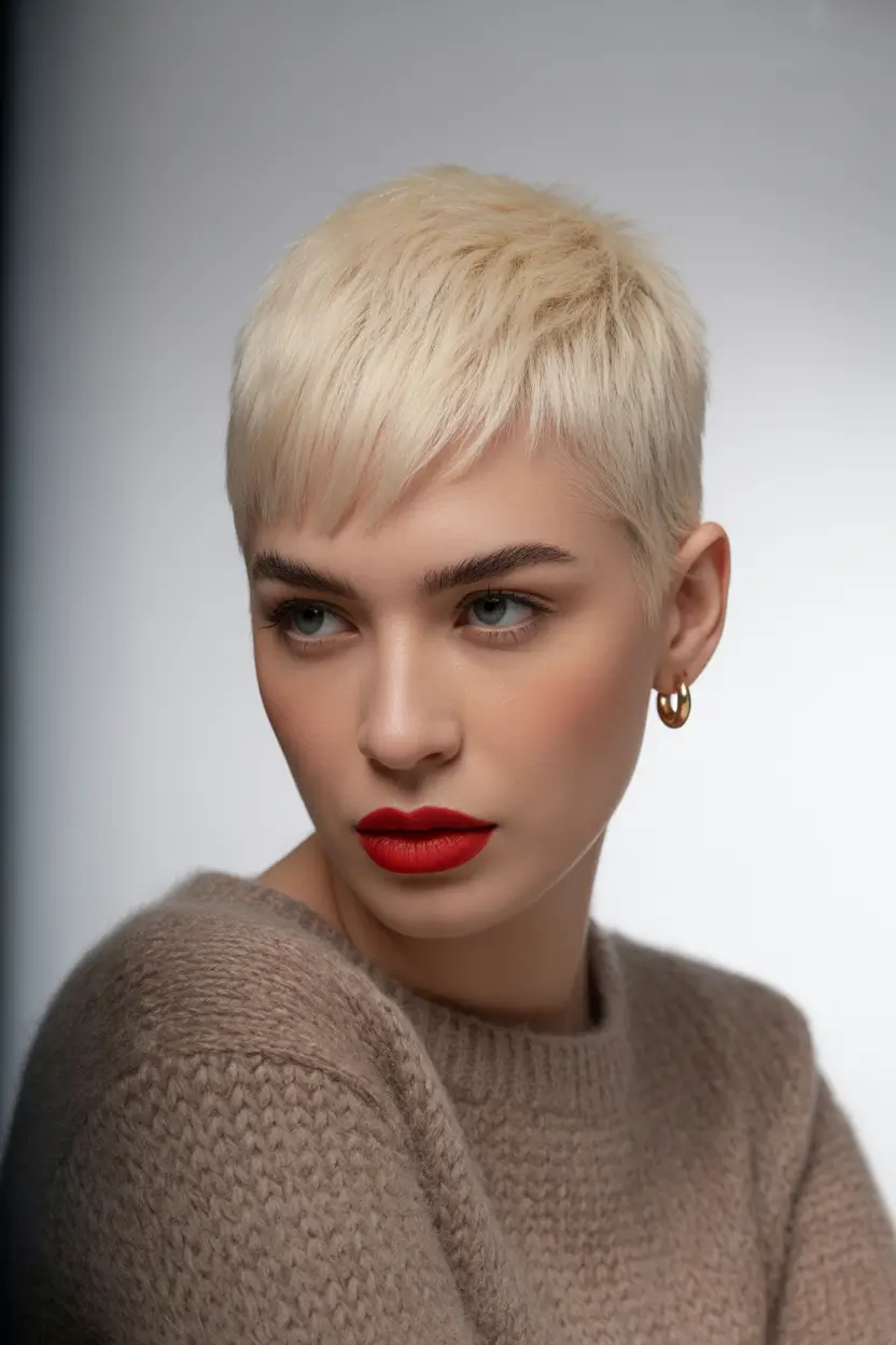 hair colors for soft winter Nordic Platinum Crop