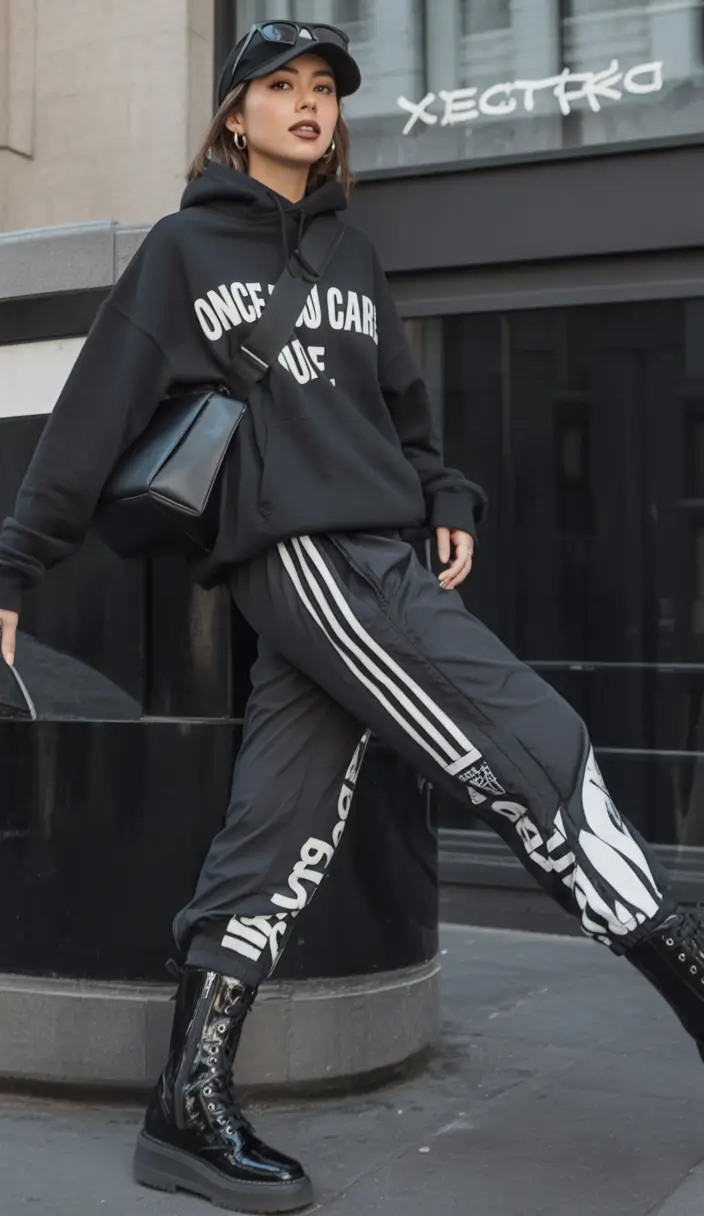 nyc winter outfits Sporty Street Energy