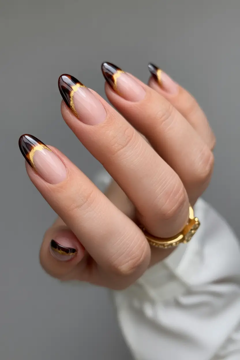 designs almond Tortoiseshell Fire Elegance